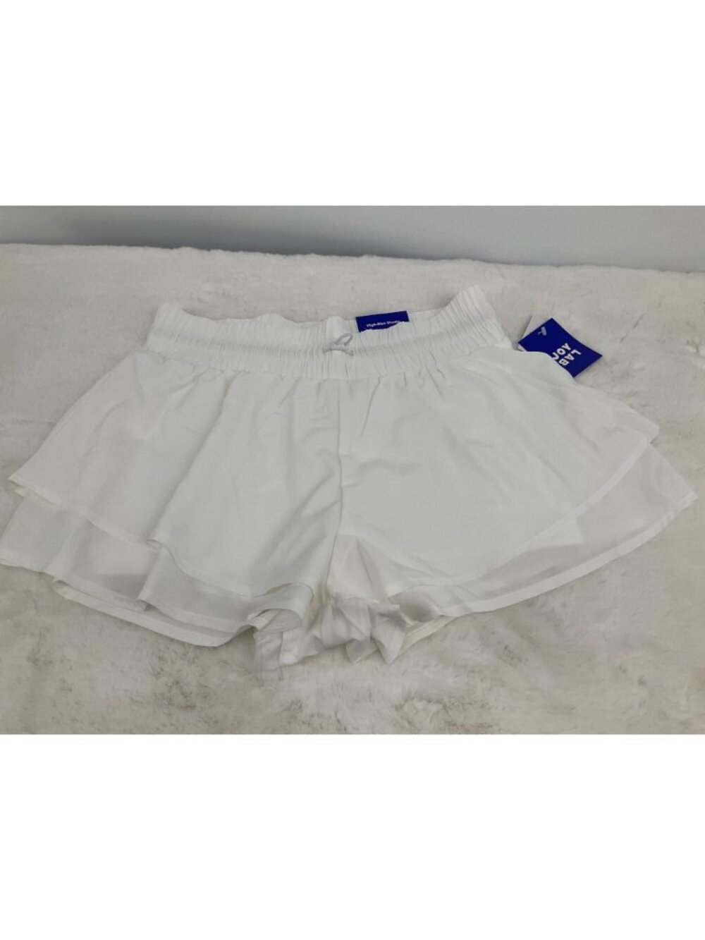 Joylab Medium High- Rise True White Skort  2 interior side pockets NEW with tags - Picture 2 of 9
